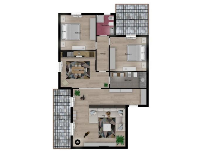 Archisio - Architetto Gianni Anselmo - Archproject architecture And Engineering - Progetto Ristrutturazione appartamento