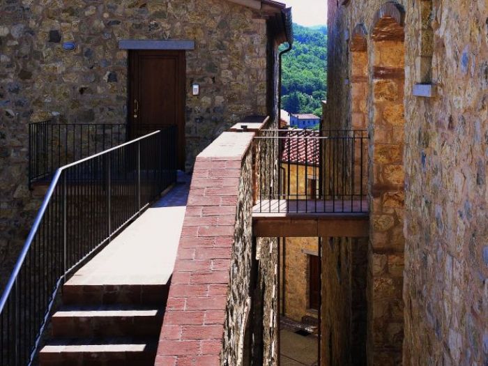 Archisio - Simone Casini - Progetto Borgo novo di gaiole in chianti