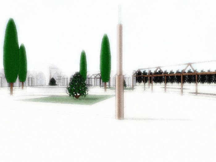 Archisio - Studio Di Architettura Mannelli - Progetto Ristrutturazione giardino presso la moschea di yedikule istanbul turkey