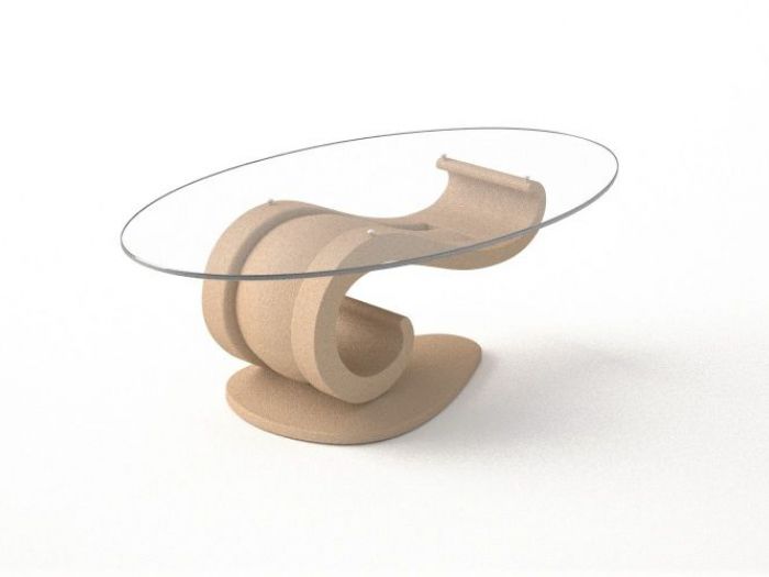 Archisio - Dablec Di Tiziano Moletta - Progetto Tavolino da salotto classico lisa