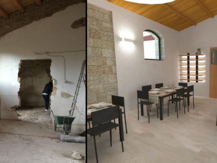 Archisio - Angela Scibetta - Progetto Progetto di una ristrutturazione di un antico casolare in agriturismo