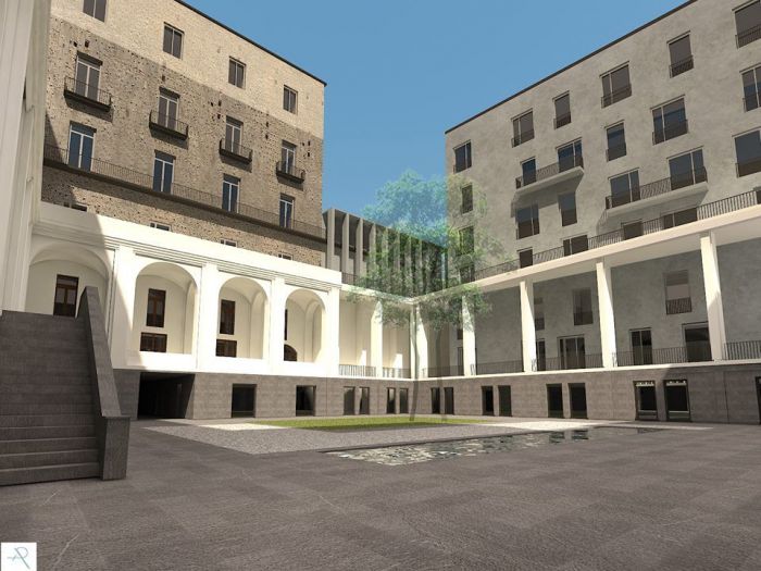 Archisio - Alessandra Pascarella - Progetto Restauro dellex complesso di santa maria egiziaca a forcella