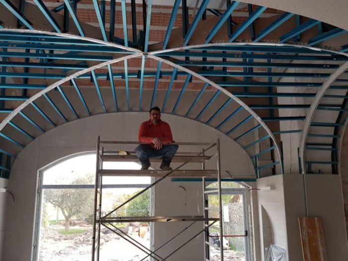 Archisio - Arte E Decorazioni - Progetto Controsoffitto a crocera