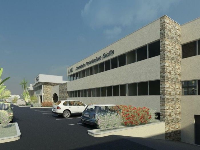 Archisio - Alessandro Tribuna - Progetto Centro direzionale amministrativo - figc - lnd- ctr