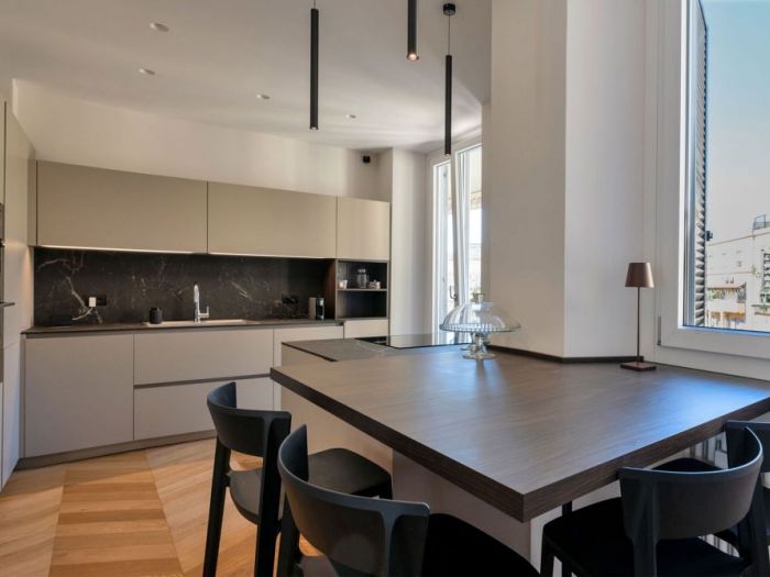 Archisio - Gianluca Chiocca Design - Progetto Ristrutturazione appartamento 130 mq - roma