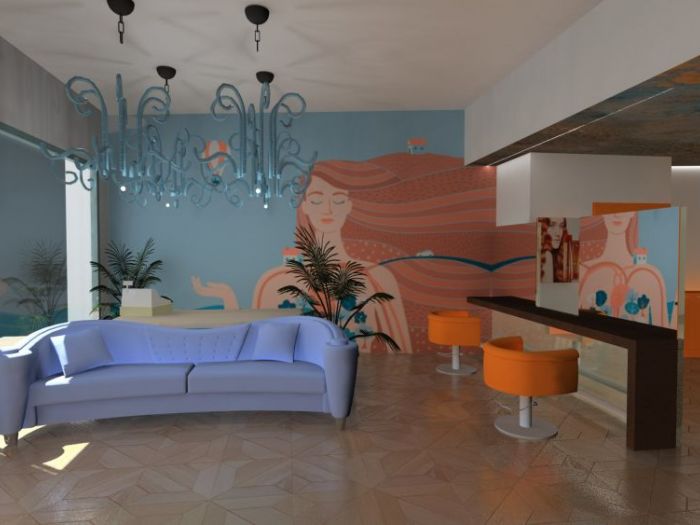 Archisio - Antonella Liguori Architetto - Progetto A funny hair dresser salom