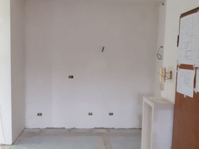 Archisio - Mani Srl Ristrutturazini - Progetto Living roma zona madonnetta