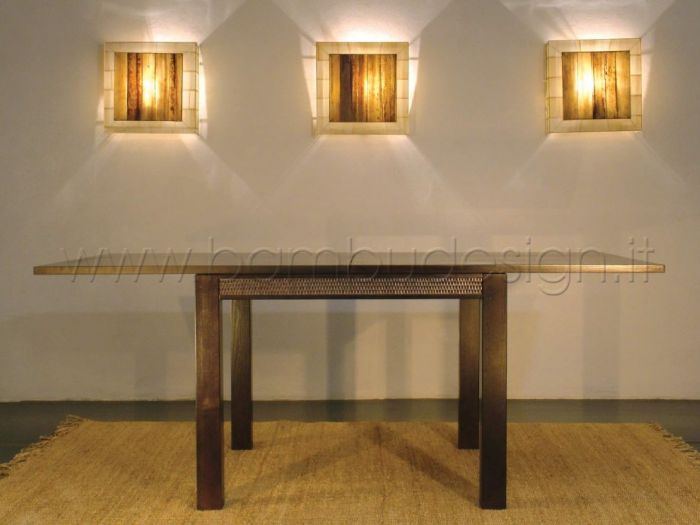 Archisio - Bambu Design - Progetto Tavoli basi tavolo sedie poltroncine