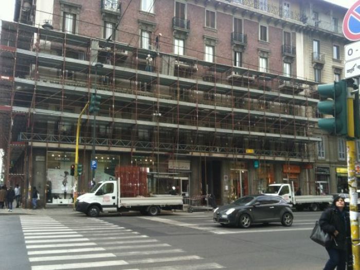 Archisio - Gmponteggi Srl - Progetto Milano - corso buenos aires