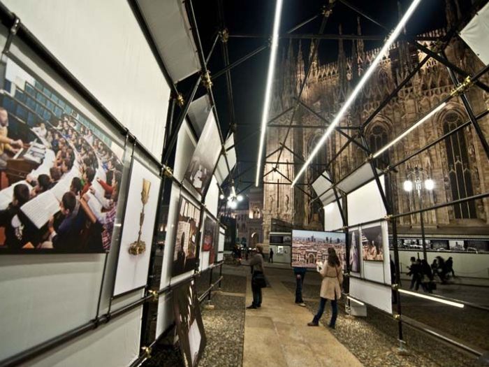 Archisio - Lascia La Scia Sas - Progetto Frammenti tunnel espositivo duomo