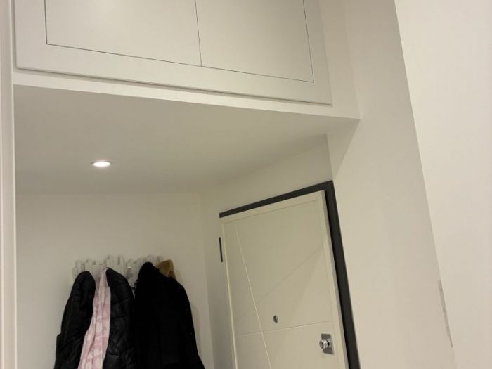 Archisio - Fp Forma - Progetto Ingresso su misura con armadiatura integrata milano