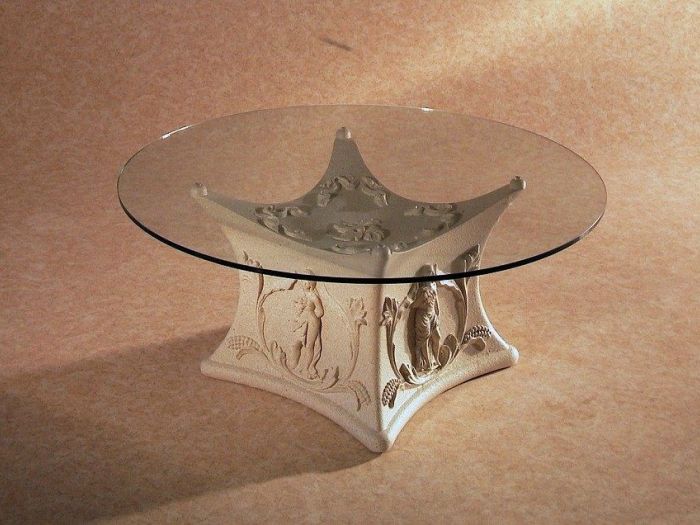 Archisio - Dablec Di Tiziano Moletta - Progetto Tavolini da salotto classici e moderni