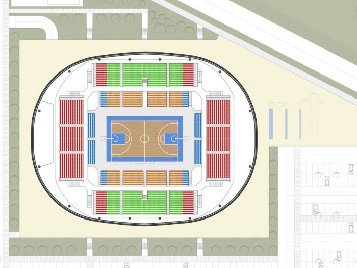 Archisio - Antonio Roberto Migliorisi - Progetto Palasportsports hall