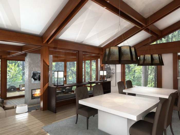 Archisio - Pagano - Progetto Villa in legno jurmala