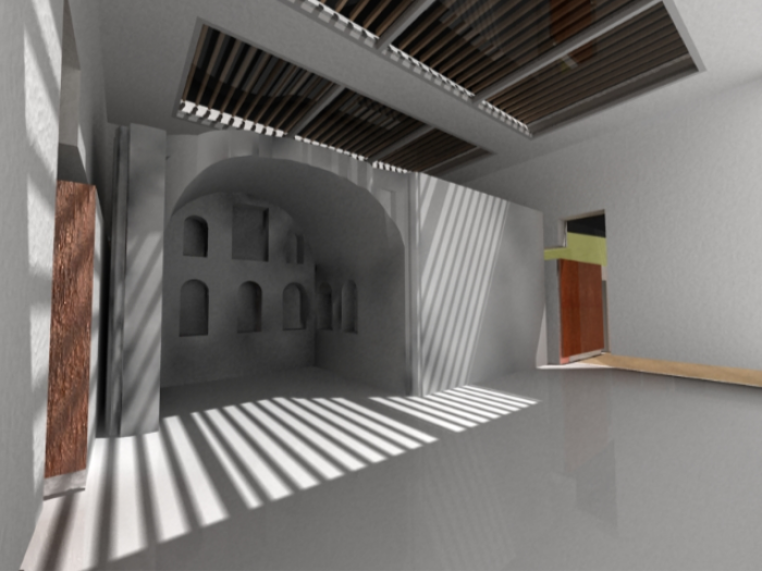 Archisio - Daniele Campolungo - Progetto Polo museale ninfeo di segni