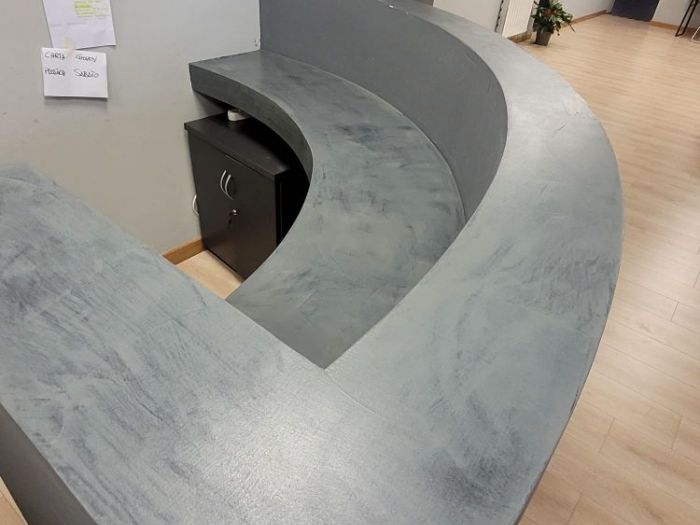 Archisio - Atena Lab - Progetto Bancone reception