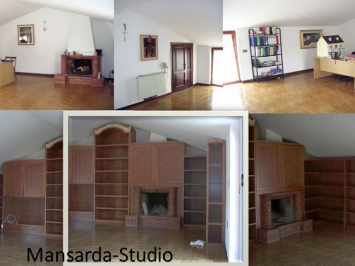 Archisio - Francesco Federici - Progetto Mansarda-studio