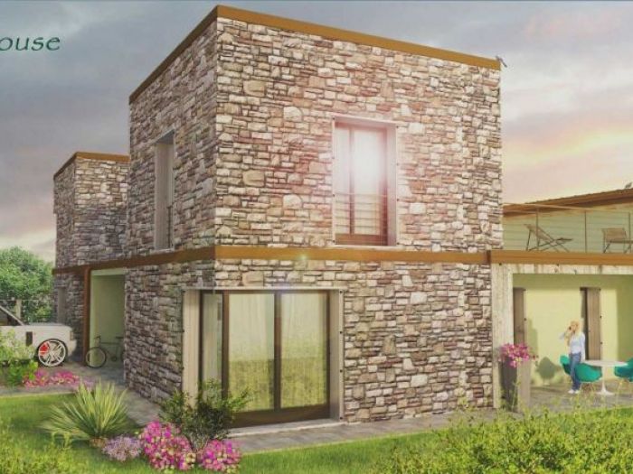 Archisio - Studio Di Progettazione Ph09 - Progetto Bifamiliare green house