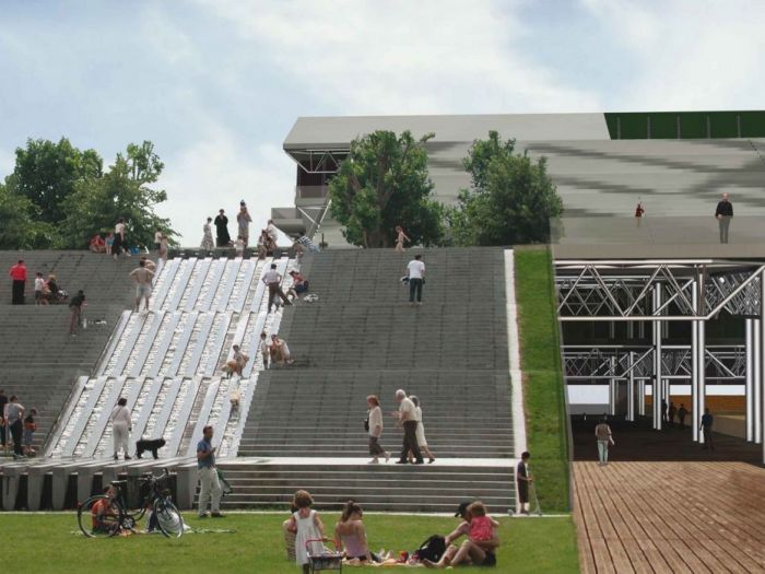 Archisio - Alfieri Architecture - Progetto Un ponte multifunzionale che collega la citt