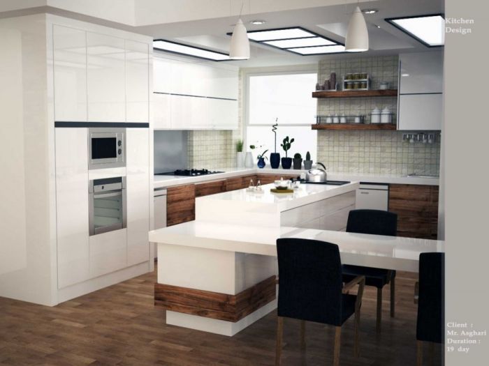 Archisio - Rosa Nozari - Progetto Kitchen cabinet design - 3d-modeling and rendering