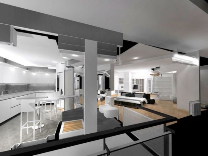 Archisio - Paolo Del Grande Architetto - Progetto Obliqua - appartamento - nomentano - rome