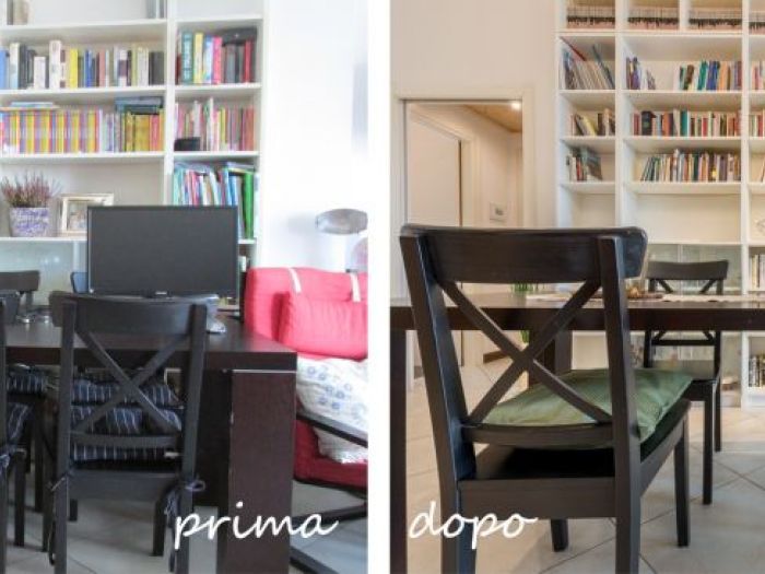 Archisio - Alessandro Giardini - Progetto Allestimento home staging di appartamento privato a rimini