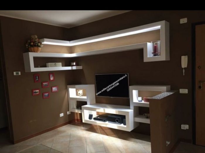 Archisio - Paky - Progetto Parete attrezzata