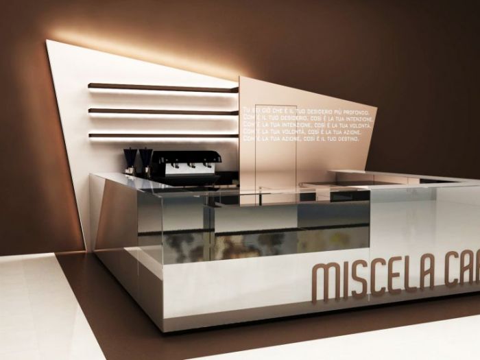 Archisio - Gianluca Bernardini - Progetto Concept caffetteria