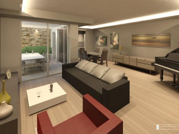 Archisio - Vincenzo Bafunno - Progetto Casa patio