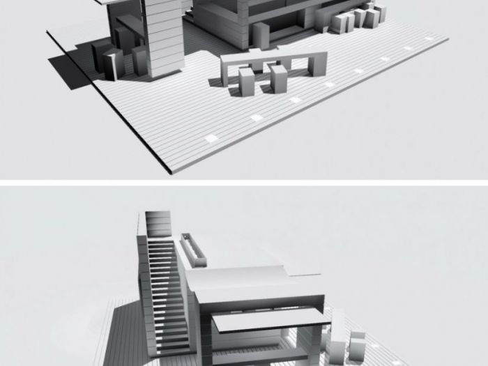 Archisio - Arch Studio - Progetto Chiosco illy caff