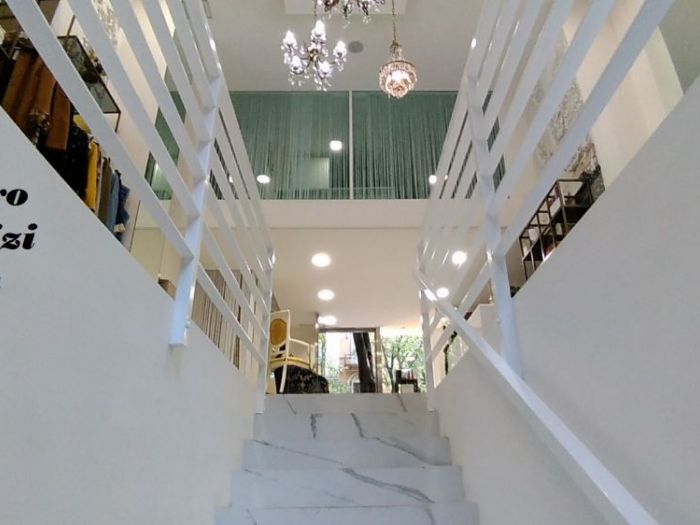 Archisio - Centro Servizi Saga Di Iezzi Luciano - Progetto Ristrutturazione completa di salone parrucchiere in centro a milano