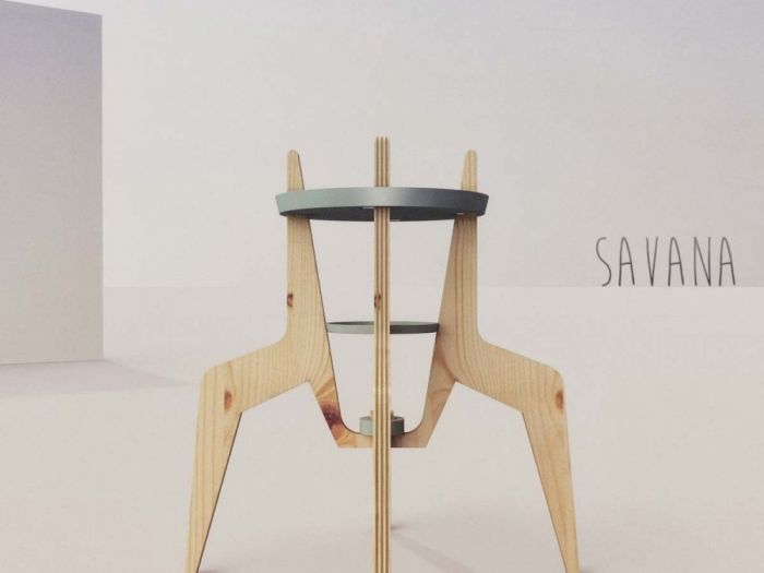 Archisio - Studio Ferretti - Progetto Savana tavolino da caffe