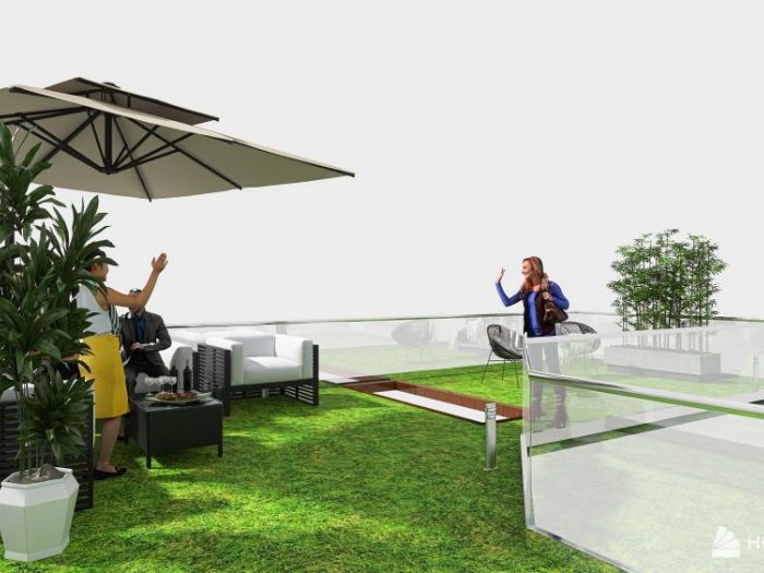 Archisio - Zoe Home Studio - Progetto Allestimento terrazzo in piazza castello