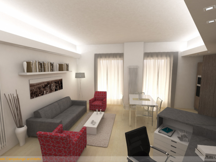 Archisio - Daniele Campolungo - Progetto Appartamento roma