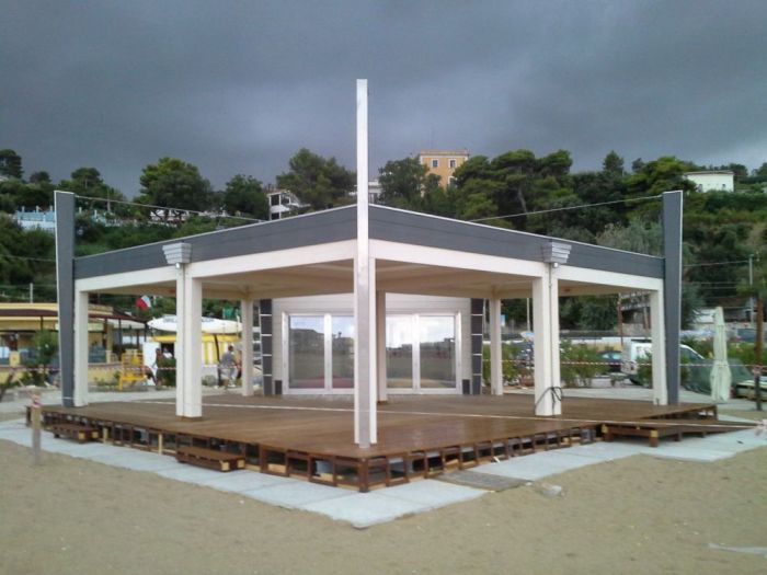 Archisio - Arch Antonio Arcangelo Dalessandro - Progetto Progettazione lido balneare