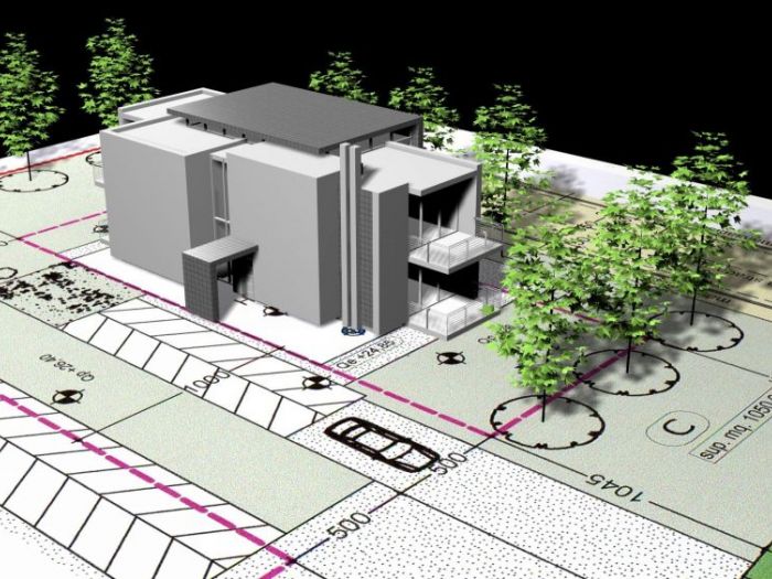 Archisio - Nicola Battistini - Progetto Architetto nicola battistinivilla bifamigliare