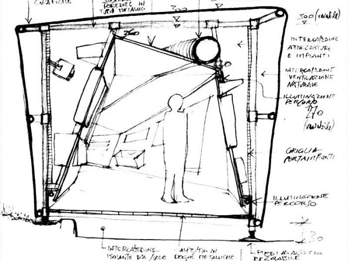 Archisio - X Studio - Progetto Surrentum - piano di sorrento 2004