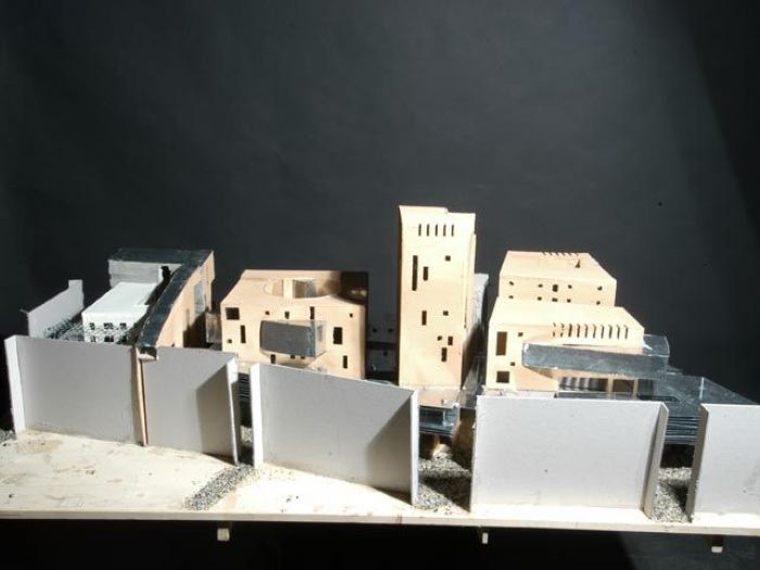 Archisio - Nomodusinrebus - Progetto Plastico Palafitta-castrum-castello - riqualificazione di un quartiere urbano