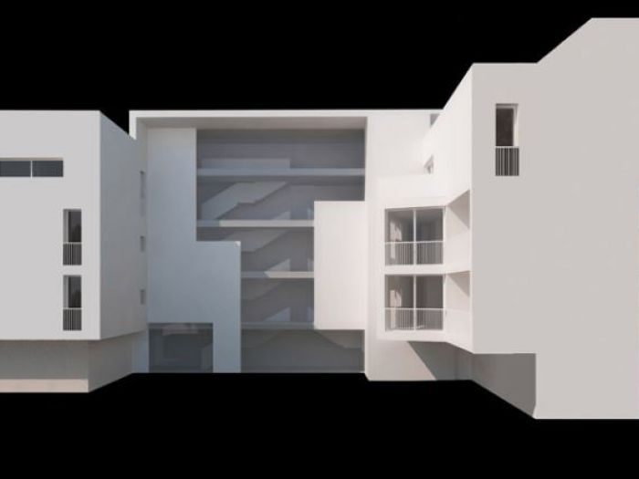 Archisio - Cristina Rampazzo - Progetto Edificio residenziale per 12 unit abitative - anno 2011