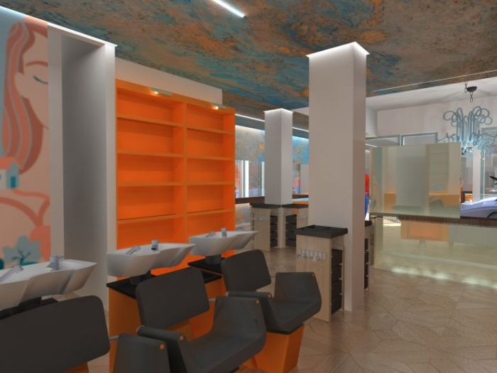Archisio - Antonella Liguori Architetto - Progetto A funny hair dresser salom