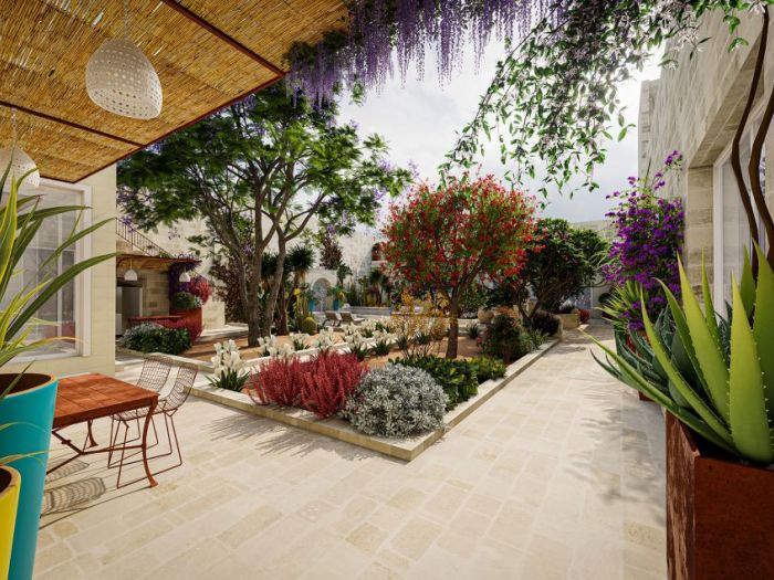 Archisio - Studiobim2b - Progetto Cortile segreto