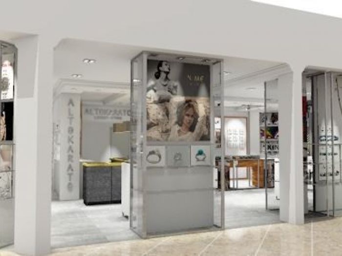 Archisio - Andrea Pontoglio - Progetto Altokarato cc la grande mela verona - luxury store