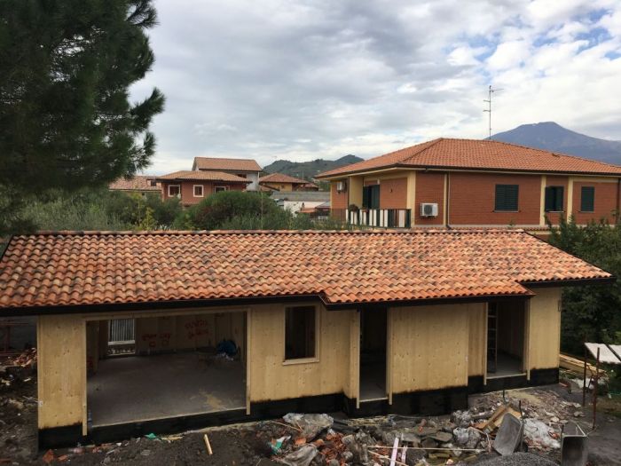 Archisio - Casesa Tiziano - Progetto Villa unifamiliare struttura portante in legno