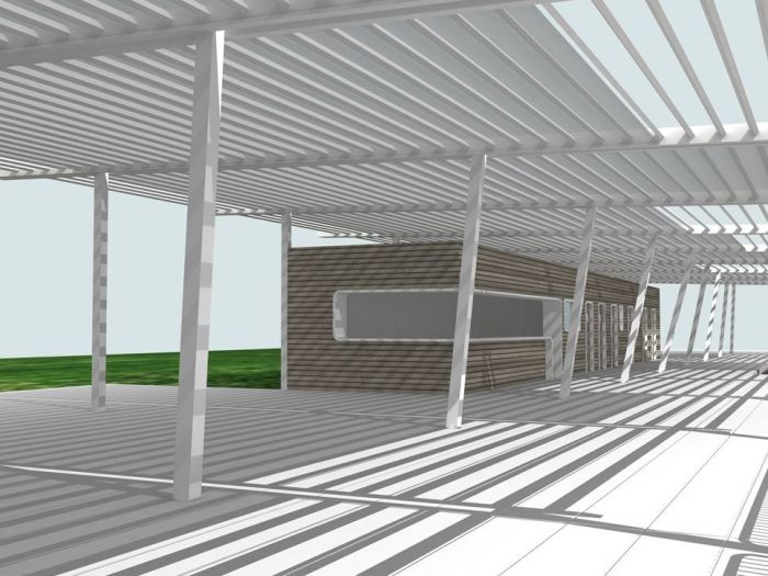 Archisio - Stefano Costantino - Progetto Progetto preliminare per la realizzazione di un bar a servizio di un hotel a giardini naxos