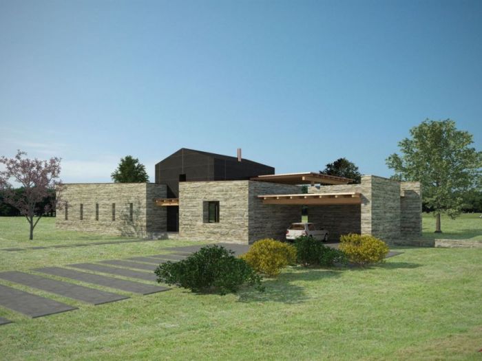 Archisio - Studio Pinelli - Progetto Stone house