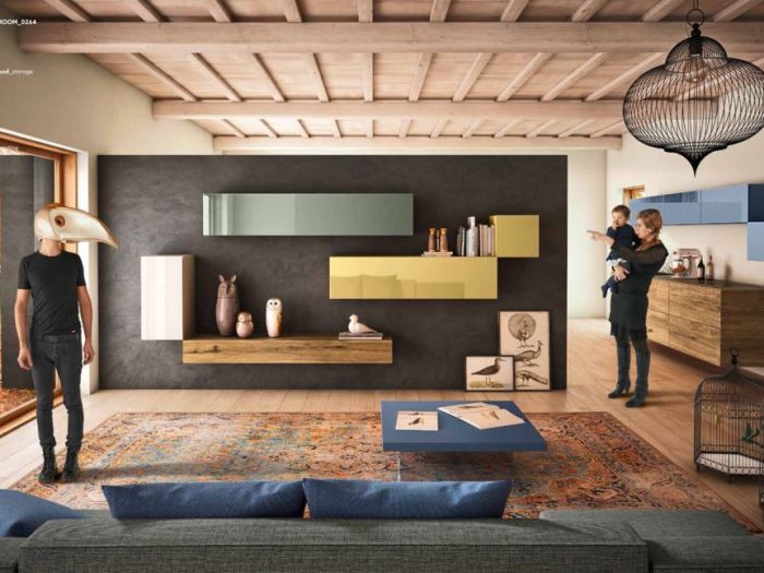 Archisio - Sergio Di Nisio - Progetto Progettazione e render di interni