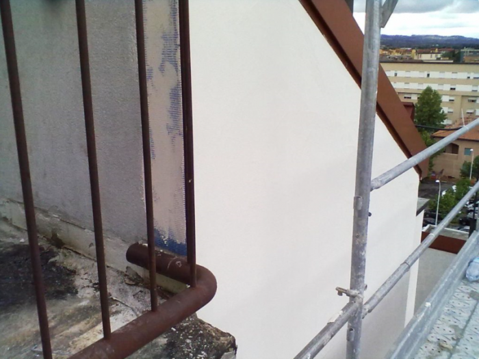 Archisio - Tecnocem - Progetto Facciata condominiale ripristino degli intonaci ripristino del calcestruzzo e delle murature