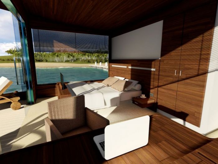 Archisio - Francesco Maria Giulini - Progetto Hotel galleggiante