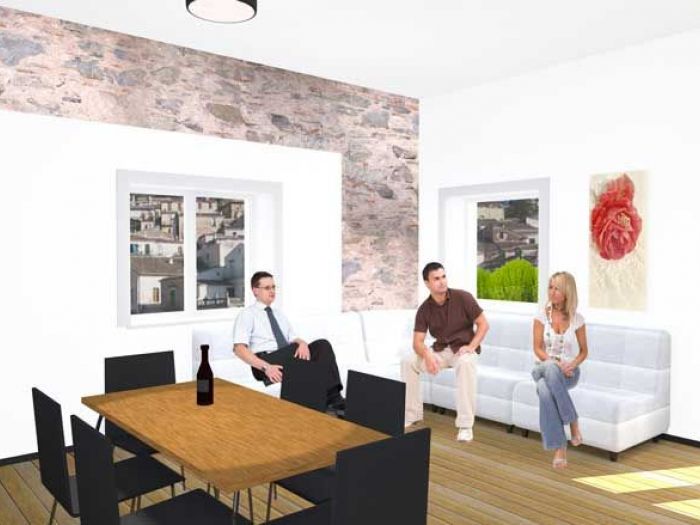 Archisio - Antonio Felicetti Architettura Interior Design - Progetto Casa in cetro storico