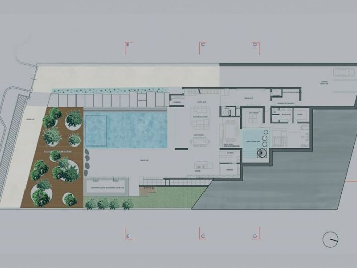 Archisio - Studiosmarch - Progetto Villa unifamiliare a sta Agata li battiati